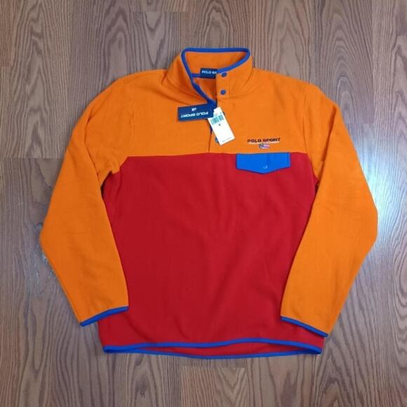 Polo Sport Ralph Lauren Pull Over Sweater sz: Medium NEW WITH TAGS - Picture 2 of 8